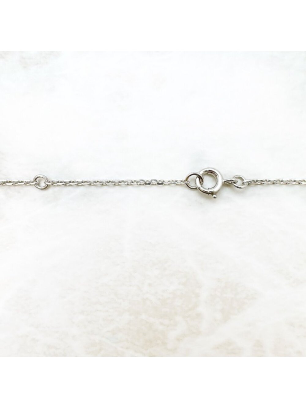 Chanel Camellia Onyx Diamond White Gold Necklace - Picture 7 of 9